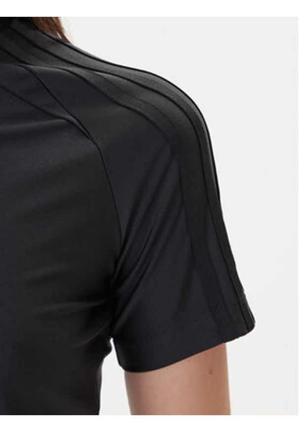 Adidas - adidas T-Shirt Teamgeist adicolor Baby JZ8278 Czarny Slim Fit. Kolor: czarny. Materiał: syntetyk