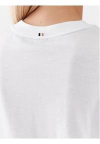 BOSS - Boss T-Shirt 50500054 Biały Slim Fit. Kolor: biały. Materiał: bawełna