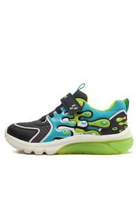 Geox Sneakersy J Ciberdron Boy J45LBA 01454 C0035 D Czarny. Kolor: czarny. Materiał: mesh, materiał #4