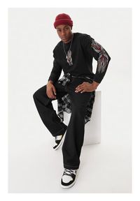 DC Shoes Longsleeve Burn Out HLS EDYZT04355 Czarny Regular Fit. Kolor: czarny. Materiał: syntetyk. Długość rękawa: długi rękaw #3