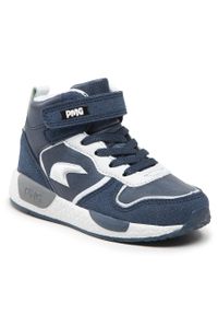 Sneakersy Primigi 2957344 Navy. Kolor: niebieski. Materiał: skóra #1