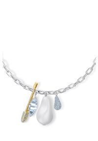 Swarovski - Naszyjnik SO COOL. Materiał: metalowe. Kolor: srebrny. Kamień szlachetny: perła, kryształ #3