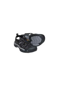 keen - Buty do chodzenia męskie Keen Sandały Męskie Newport Blacksteel Grey. Kolor: czarny. Materiał: materiał, syntetyk, skóra. Sport: turystyka piesza