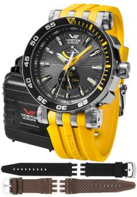 Zegarek męski Vostok Europe YN84-575A539SY żółty. Kolor: żółty #1