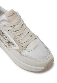 Pinko - PINKO Sneakersy Gem 07 SS0055 P073 Biały. Kolor: biały. Materiał: materiał #6