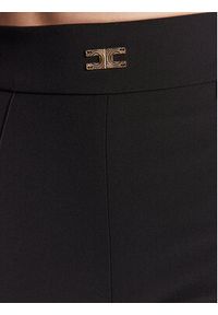 Elisabetta Franchi Spodnie materiałowe PA-054-31E2-V250 Czarny Slim Fit. Kolor: czarny. Materiał: materiał, syntetyk