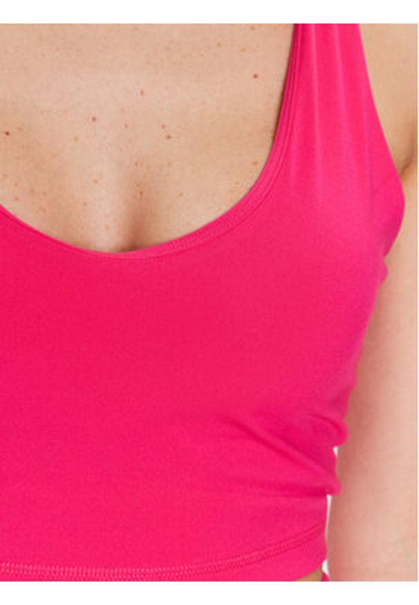DKNY Sport Top DP2T9141 Różowy Regular Fit. Kolor: różowy. Materiał: syntetyk. Styl: sportowy