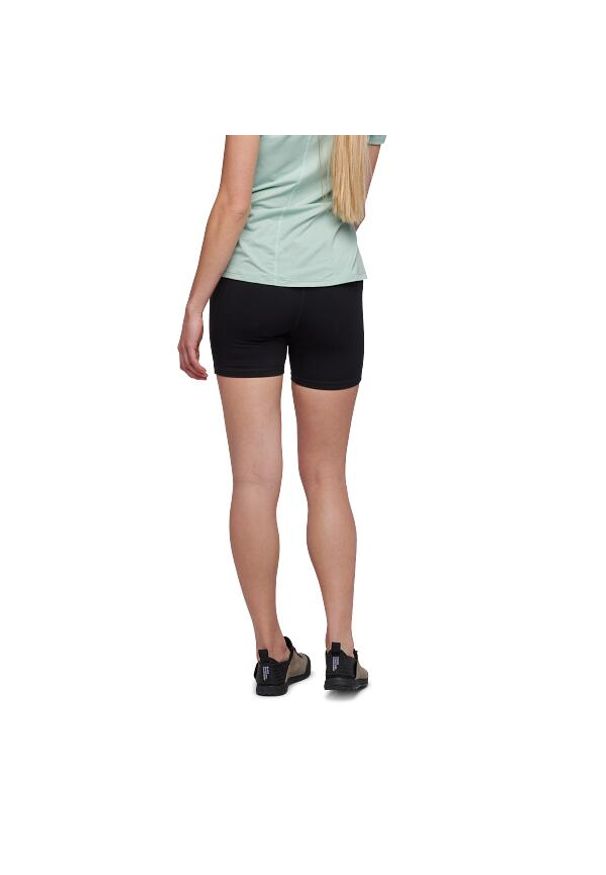 Krótkie Spodenki Damskie Black Diamond Sessions Shorts 5 In. Kolor: czarny. Długość: krótkie. Sport: turystyka piesza