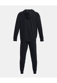 Under Armour UA RIVAL FLEECE SUIT Komplet dresowy męski. Kolor: czarny. Materiał: dresówka. Sport: fitness #4