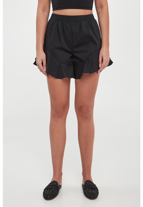 Liu Jo - Szorty damskie z falbaną LIU JO