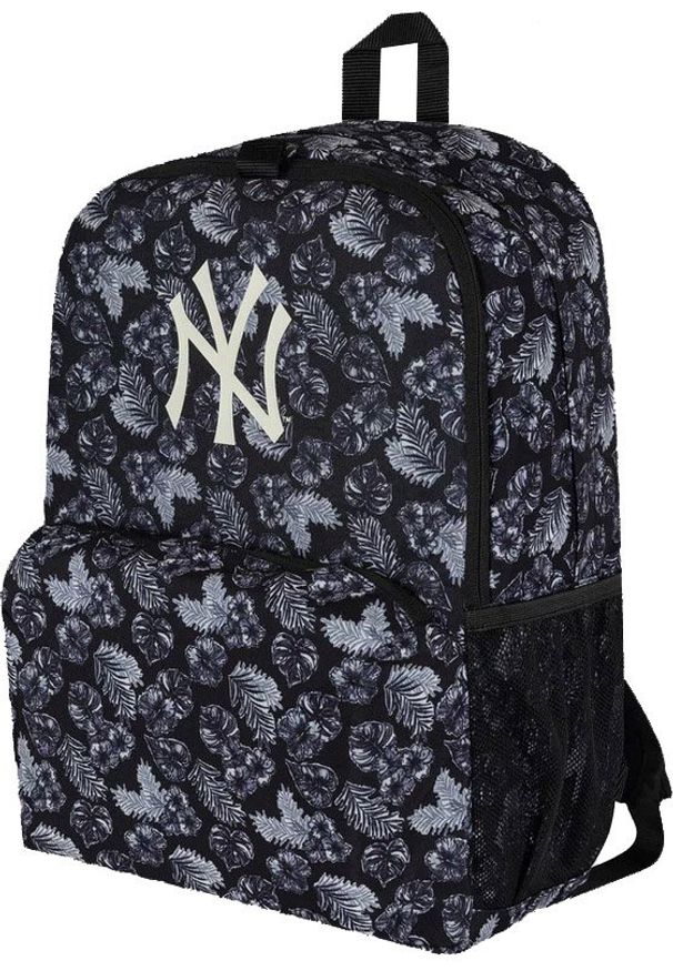New Era Plecak NEW ERA szkolny NYY MLB All Over Print Stadium Backpack czarny. Kolor: czarny. Wzór: nadruk