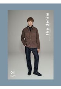 Reserved - Jeansy slim fit - granatowy. Kolor: niebieski #1