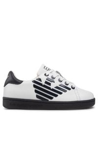 EA7 Emporio Armani Sneakersy XSX101 XOT46 B139 Biały. Kolor: biały. Materiał: skóra #1