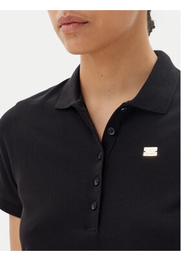 EA7 Emporio Armani Polo 7W000030 AF12450 UC001 Czarny Regular Fit. Typ kołnierza: polo. Kolor: czarny. Materiał: bawełna