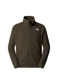 The North Face Polar 100 Glacier Nf0A855X21L. Kolor: zielony. Materiał: polar