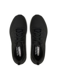 skechers - Skechers Sneakersy 150136/BBK Czarny. Kolor: czarny. Materiał: skóra #4