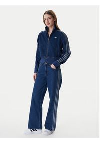 Adidas - adidas Jeansy Firebird KD2935 Niebieski Regular Fit. Kolor: niebieski #2