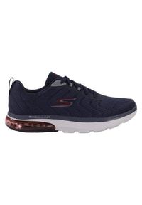 skechers - Buty do chodzenia męskie Skechers GO Walk Air 20. Zapięcie: sznurówki. Kolor: czarny. Materiał: syntetyk, tkanina, materiał. Szerokość cholewki: normalna. Sport: turystyka piesza