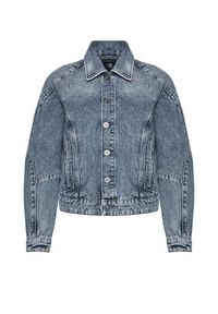 G-Star RAW - G-Star Raw Kurtka jeansowa Kitoh 3D D26776 E207 Niebieski Regular Fit. Kolor: niebieski. Materiał: bawełna #8