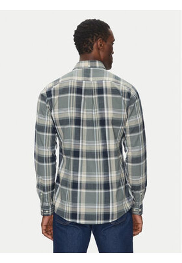 Barbour Koszula Kidd MSH5295TE31 Zielony Tailored Fit. Kolor: zielony. Materiał: bawełna