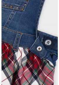 Mayoral - Spódnica dziecięca 92-134 cm. Okazja: na co dzień. Kolor: czerwony. Materiał: bawełna, materiał, denim, wiskoza, jeans, elastan, poliester. Styl: casual #3