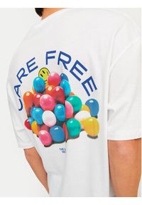Jack & Jones - Jack&Jones T-Shirt Jorfrutti 12256926 Biały Wide Fit. Kolor: biały. Materiał: bawełna #3