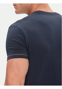 Aeronautica Militare T-Shirt AM1UTI003 Granatowy Regular Fit. Kolor: niebieski. Materiał: bawełna