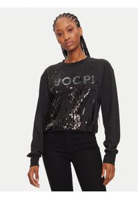 JOOP! Bluza 58 JW244JE463 30043704 Czarny Regular Fit. Kolor: czarny. Materiał: syntetyk