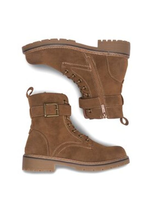 Jenny Fairy Trzewiki ANNCHEN WS6207-03 Brązowy. Kolor: brązowy. Materiał: syntetyk