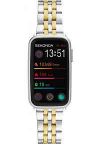 Smartwatch męski Sekonda 30280 srebrny bransoleta. Rodzaj zegarka: smartwatch. Kolor: srebrny #1