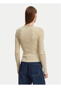 only - ONLY Kardigan Mist 15363392 Beżowy Slim Fit. Kolor: beżowy. Materiał: wiskoza #3