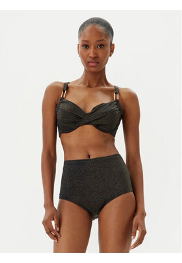 Dorina Góra od bikini Kyra FXBK0052MI096 Czarny. Kolor: czarny. Materiał: syntetyk