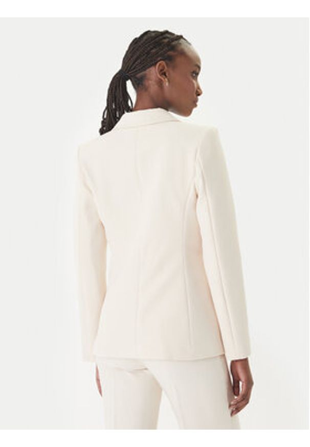 Rinascimento Marynarka CFC0128640003 Beżowy Regular Fit. Kolor: beżowy. Materiał: syntetyk