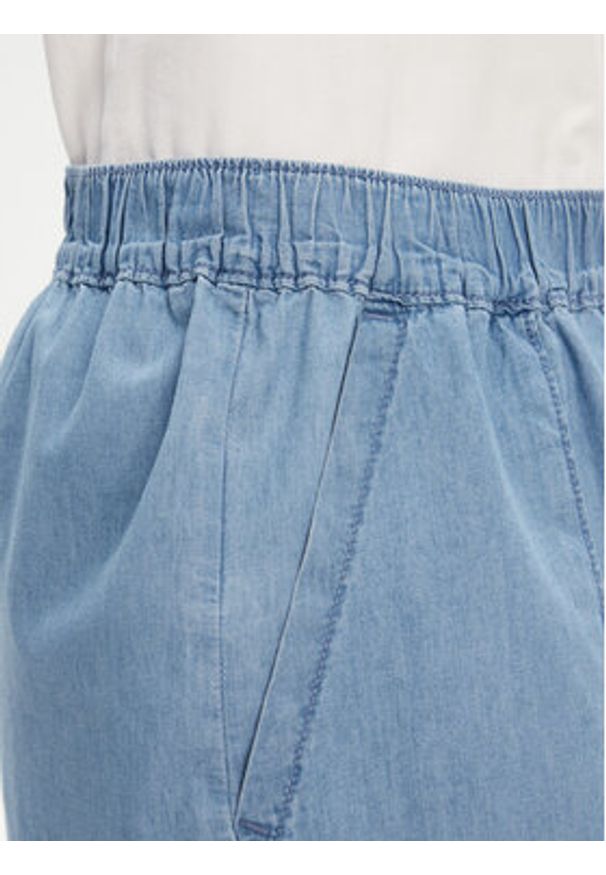 United Colors of Benetton - United Colors Of Benetton Bermudy 4DHJD9022 Niebieski Relaxed Fit. Kolor: niebieski. Materiał: bawełna