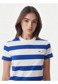 Tommy Jeans T-Shirt Flag DW0DW23801 Niebieski Regular Fit. Kolor: niebieski. Materiał: bawełna #5
