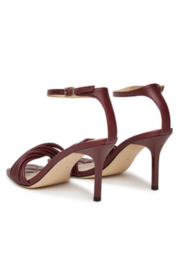 Marella Sandały Verve 2513521047200 Czerwony. Kolor: czerwony. Materiał: skóra