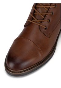 Rieker Trzewiki 71442-25 Brązowy. Kolor: brązowy. Materiał: skóra #5