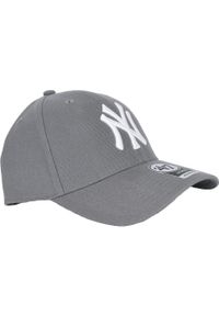 47 Brand - Czapka z daszkiem dla dorosłych New York Yankees MVP Cap. Kolor: szary. Materiał: wełna, akryl