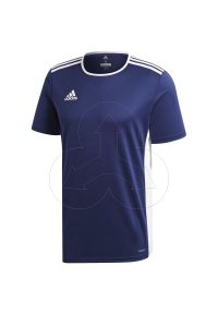 Adidas - Koszulka adidas Entrada 18 CF1036 - S. Materiał: materiał, prążkowany. Długość rękawa: krótki rękaw. Długość: krótkie. Sport: piłka nożna, fitness #1