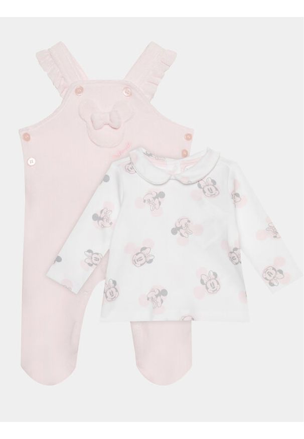 OVS Komplet dziecięcy MINNIE 1820397 Różowy Regular Fit. Kolor: różowy. Materiał: bawełna