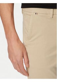 BOSS Chinosy H-Kaiton1 50543312 Beżowy Slim Fit. Kolor: beżowy. Materiał: bawełna #4