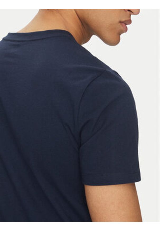 GAP - Gap T-Shirt 502020-01 Granatowy Regular Fit. Kolor: niebieski. Materiał: bawełna