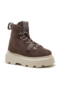 Inuikii - INUIKII MATILDA SHEARLING Śniegowce damskie. Okazja: na co dzień, do pracy, na spacer. Kolor: brązowy. Styl: casual #1