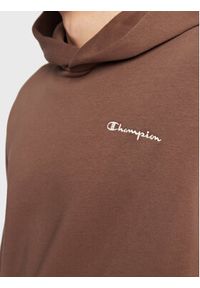 Champion Bluza Future 217917 Brązowy Custom Fit. Kolor: brązowy. Materiał: bawełna #4