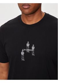 C.P. Company T-Shirt 16CMTS143A006586W Czarny Regular Fit. Kolor: czarny. Materiał: bawełna #4