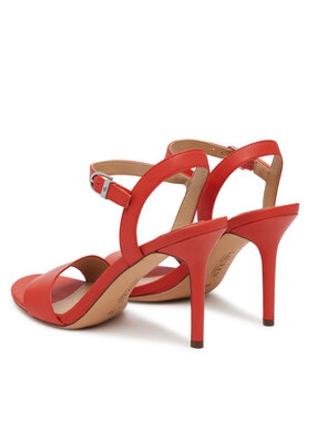 Lauren Ralph Lauren - LAUREN RALPH LAUREN Sandały 802940727012 Czerwony. Kolor: czerwony. Materiał: skóra