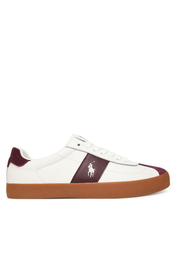 Polo Ralph Lauren Sneakersy Court Vlc Pp 816974111001 Biały. Kolor: biały. Materiał: skóra