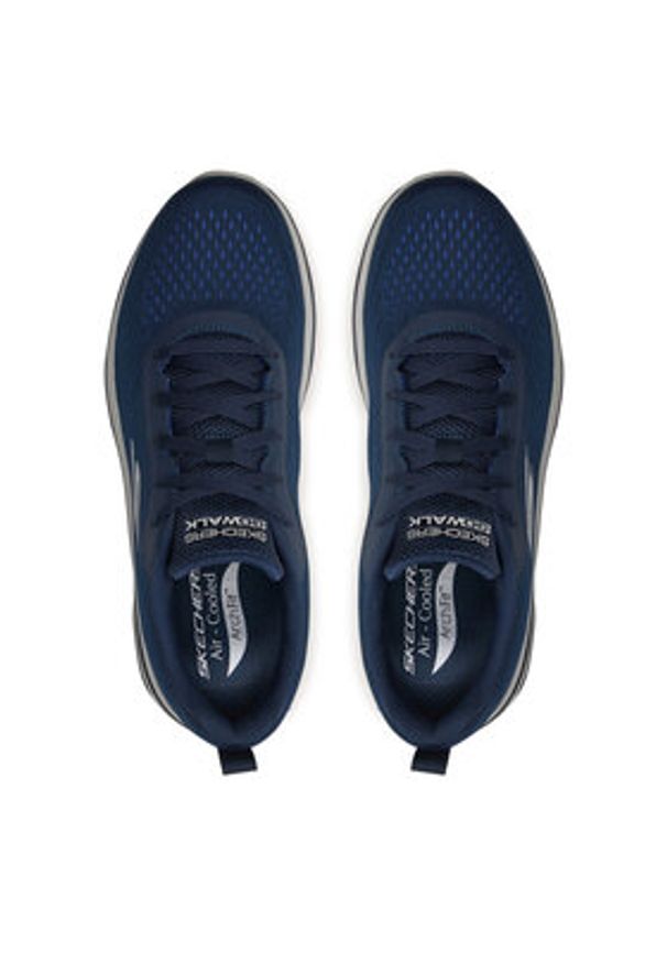skechers - Skechers Sneakersy Go Walk Arch Fit 2.0-Idyllic 2 216516/NVY Granatowy. Kolor: niebieski. Materiał: materiał, mesh