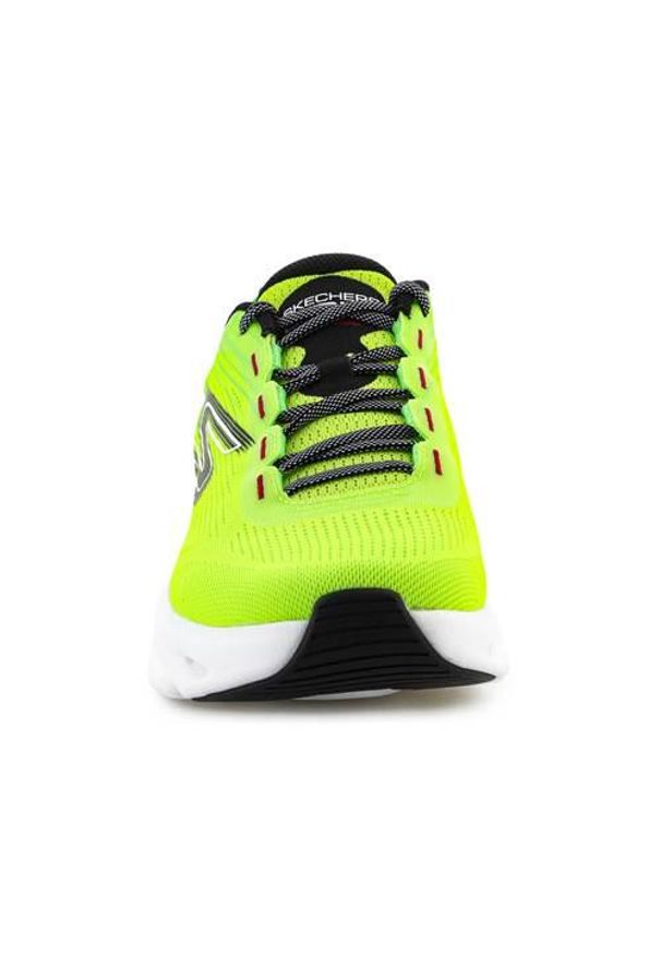 skechers - Buty do biegania męskie Skechers Go Run Swirl Tech. Zapięcie: sznurówki. Kolor: żółty. Materiał: materiał, syntetyk, tkanina. Szerokość cholewki: normalna. Sport: bieganie