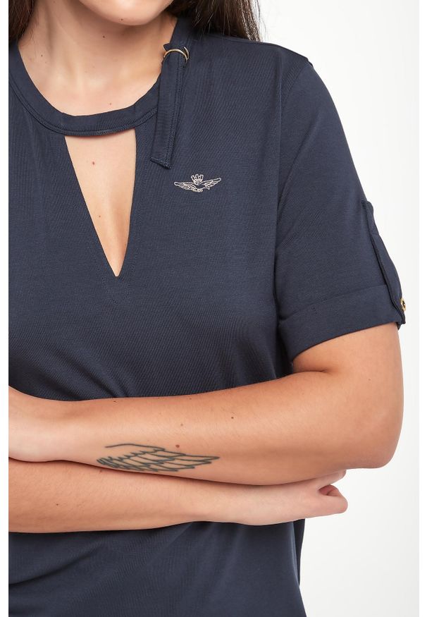 Aeronautica Militare - T-shirt damski AERONAUTICA MILITARE